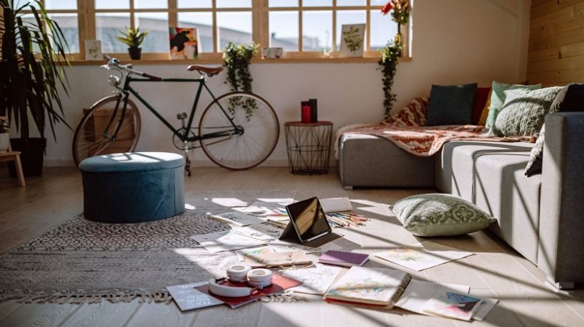 How can I keep a clean home when I live with a nasty roommate?