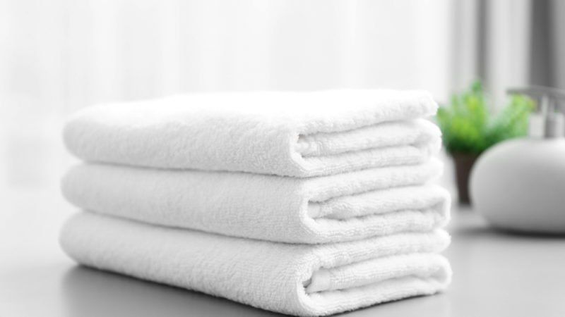How to whiten towels