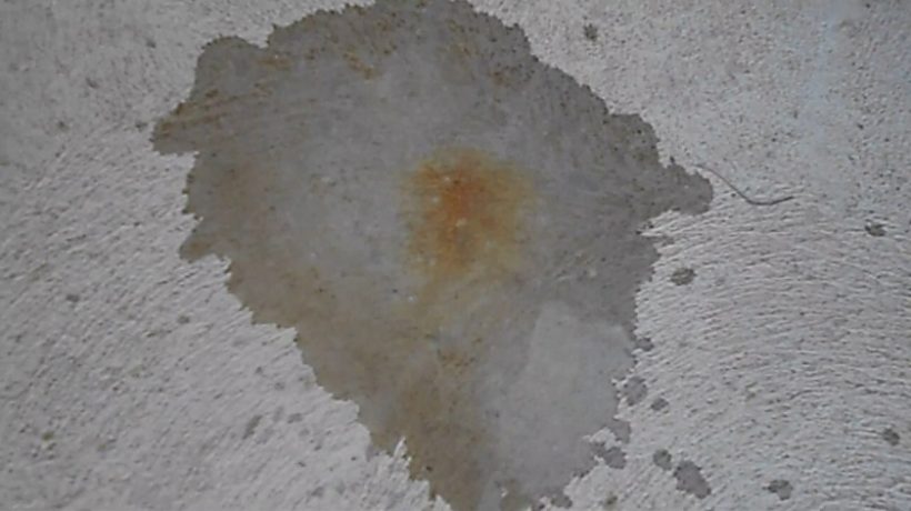 How to remove rust stains from concrete?