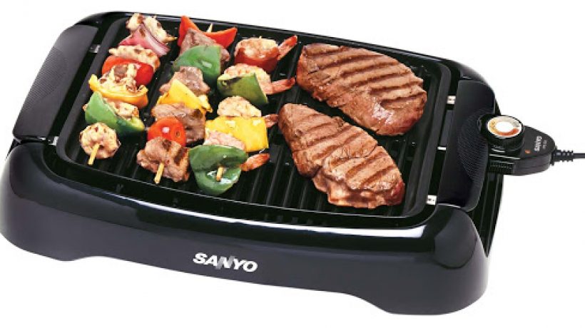 Sanyo HPS-SG2 Indoor Barbeque Grill: Grill fast, easy and healthy