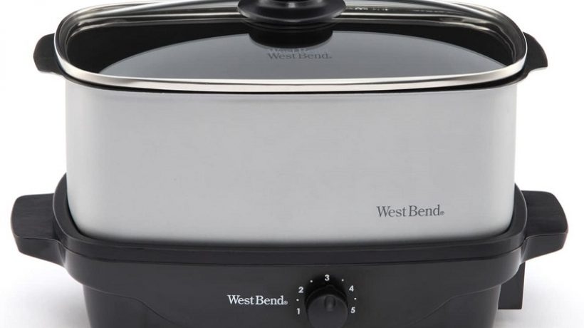 Review : West Bend 84915 5-Quart Oblong-Shaped Slow Cooker with Tote