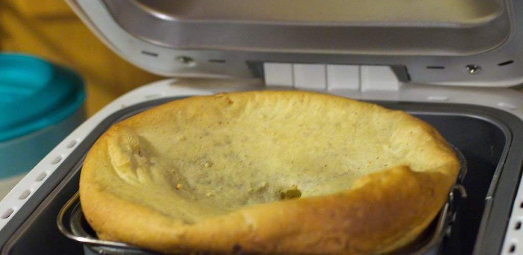 Why does my breadmaker bread collapse in the middle