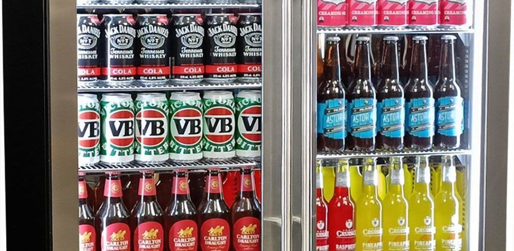 Transparent mini fridge a display cabinet reimagined price