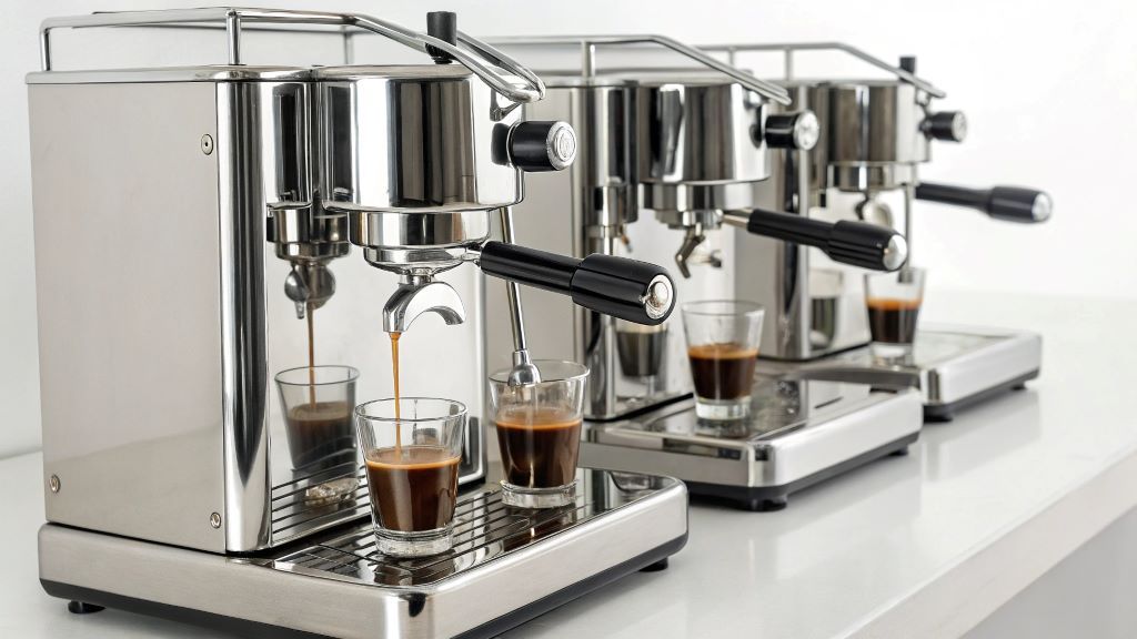 Excellent espresso machines for home baristas manual
