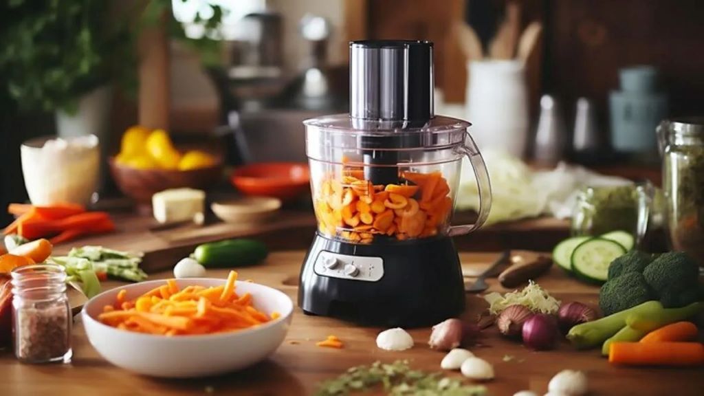 How does a food processor work differently than a blender