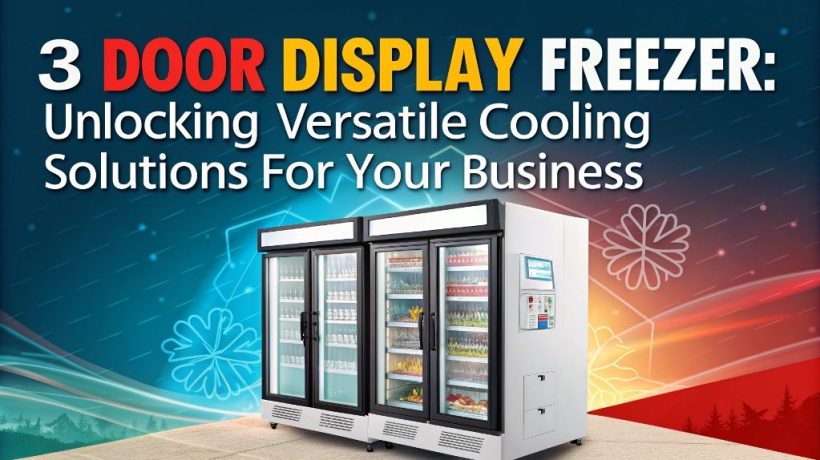 3 Door Display Freezer: Unlocking Versatile Cooling Solutions for Your Business