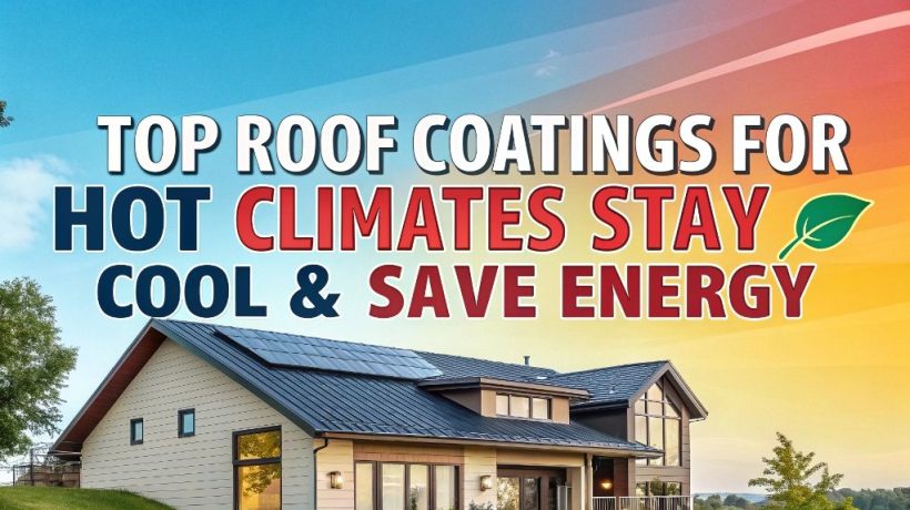 Top Roof Coatings for Hot Climates – Stay Cool & Save Energy