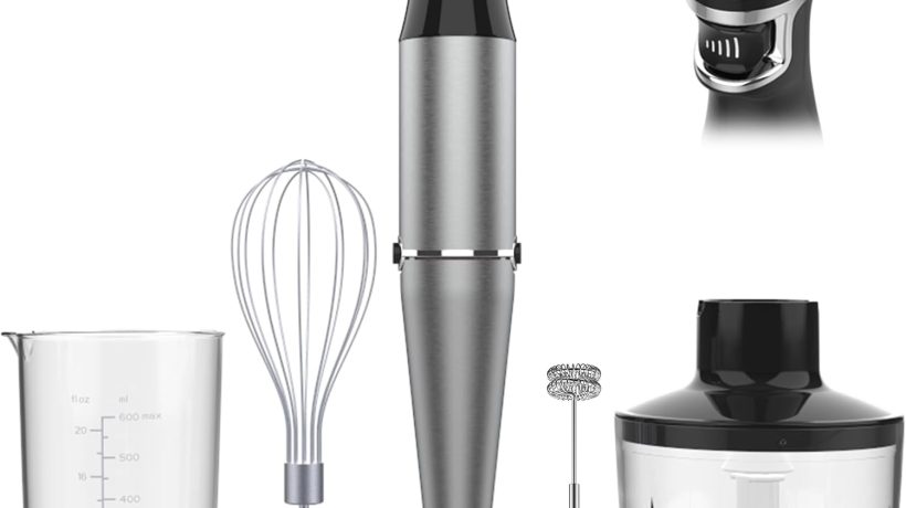 Transform Your Kitchen with the 1100W Turelar 5-in-1 Immersion Hand Blender Set: The Ultimate Culinary Companion
