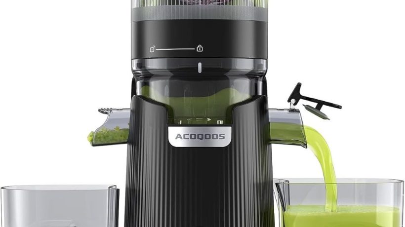 ACOQOOS Slow Juicer – Wide Chute, High Yield & Easy-Clean Cold Press: A Game-Changer for Juicing Enthusiasts