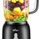 Close-up of Bear Blender 2025 blending smoothies, featuring 3-speed settings and ice-crushing ability.