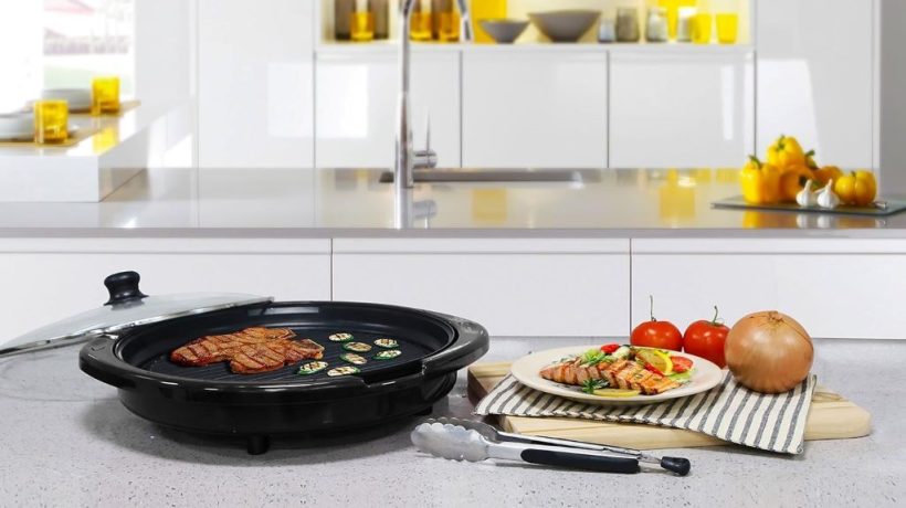 Elite Gourmet Smokeless Electric Tabletop Grill 14″ Nonstick Indoor BBQ Reviews: Sizzle Indoors with Ease