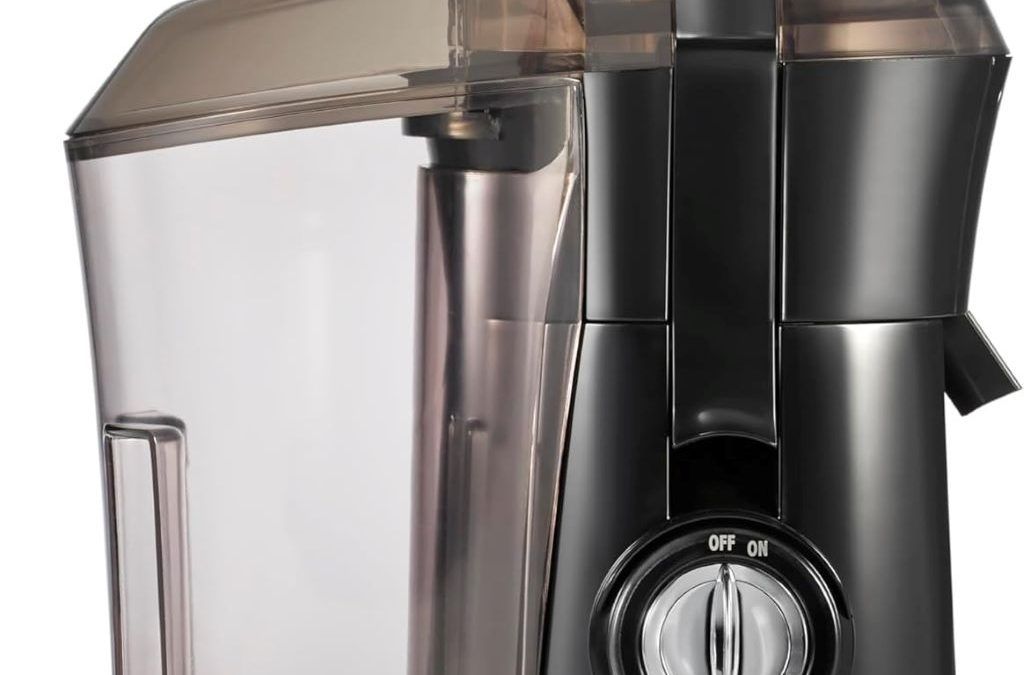 Hamilton Beach 800W Juicer with large feed chute and easy-clean design