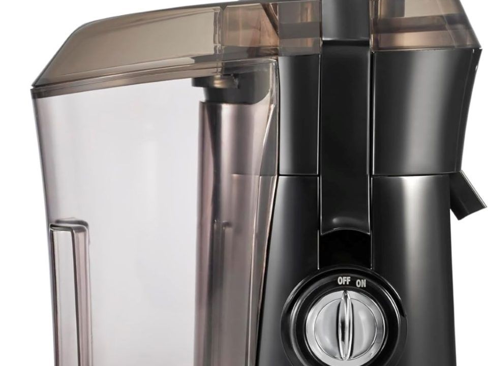 Hamilton Beach 800W Juicer with large feed chute and easy-clean design