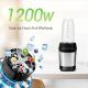 Nahida 1200W smoothie blender with three travel cups and stainless steel blades