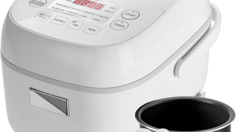 Toshiba 3-Cup Mini Rice Cooker: Smart, Compact And Convenient
