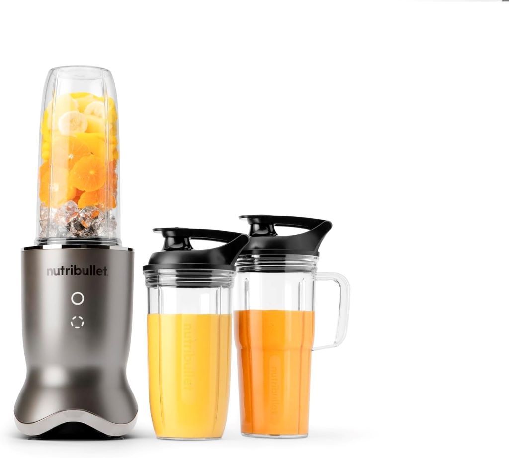 NutriBullet Ultra 32oz blender with stainless steel finish and powerful motor