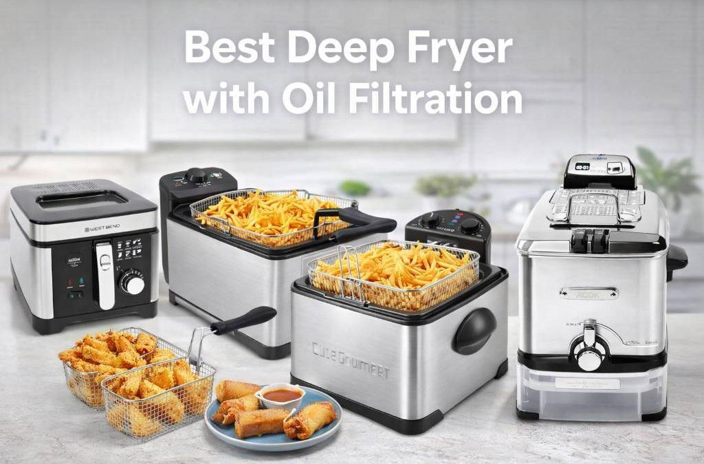 Best Deep Fryer with Oil Filtration