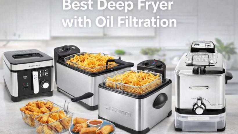 Best Deep Fryer with Oil Filtration: Top Picks for Crispy, Hassle-Free Frying in 2026