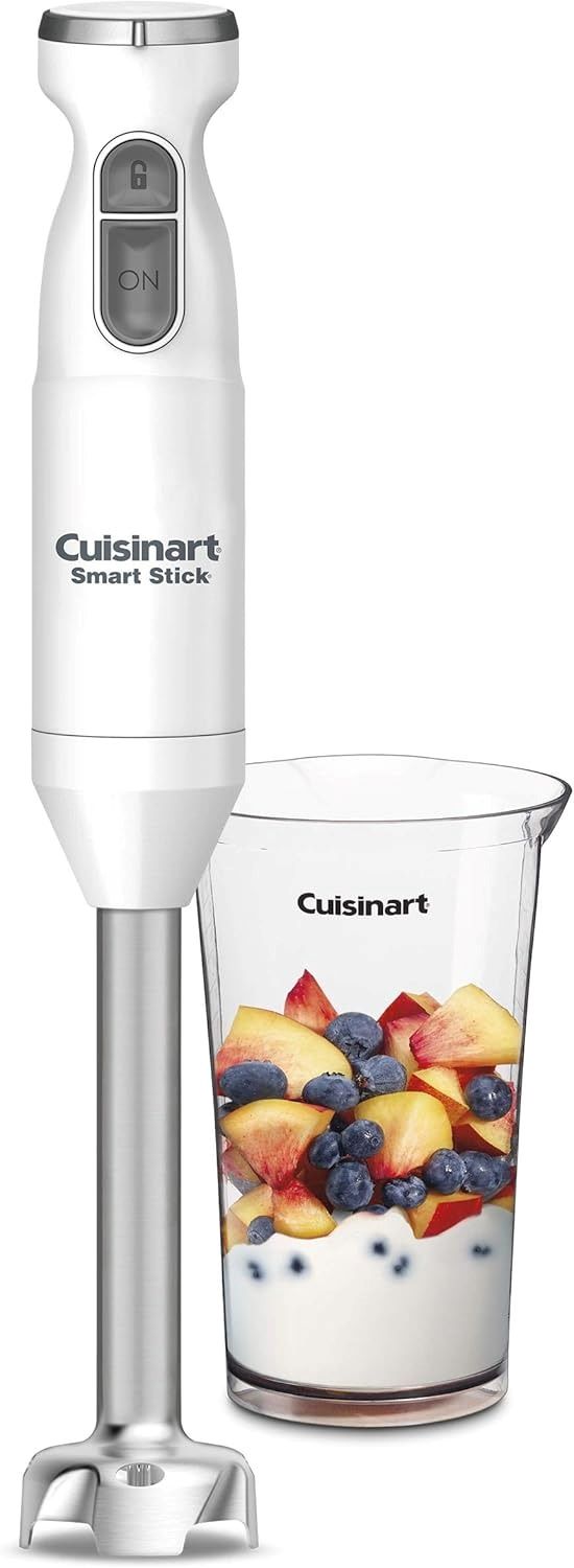 Easy-to-use Cuisinart Smart Stick stick blender for everyday cooking tasks.