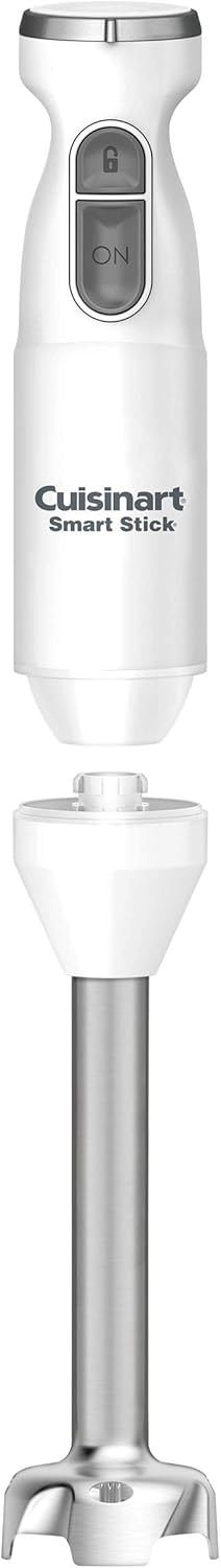 Powerful 2-speed Cuisinart immersion blender for purees, shakes, and baby food.