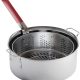 Gas One 10QT aluminum deep fryer pot with strainer basket for outdoor cooking