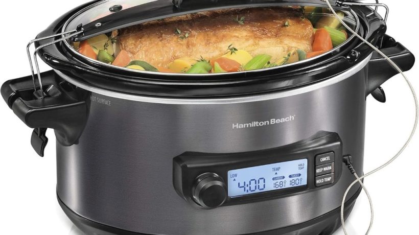 Hamilton Beach Portable Slow Cooker 6 Quart with Lid Lock & Temperature Probe Review
