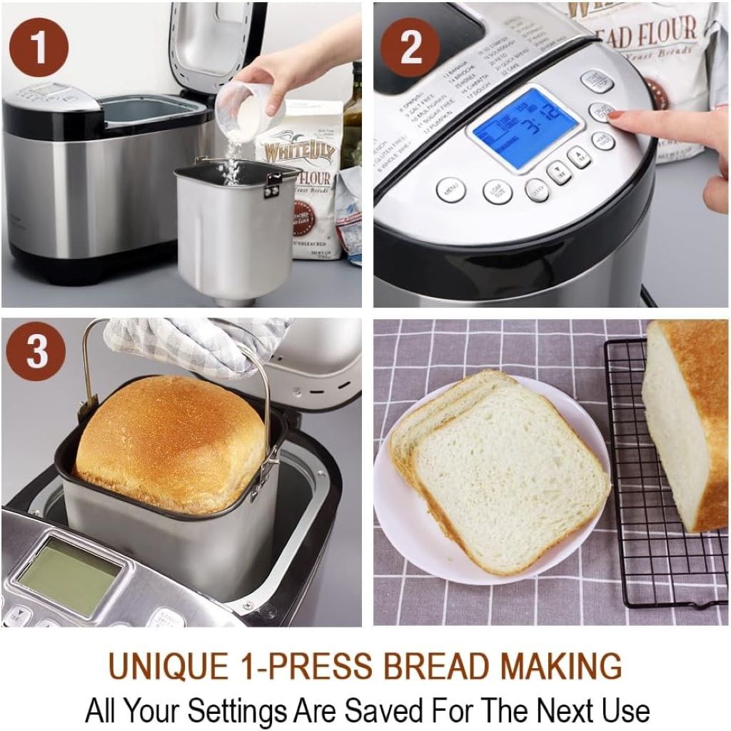 KitchenArm 29-in-1 bread maker review – versatile bread machine with recipes