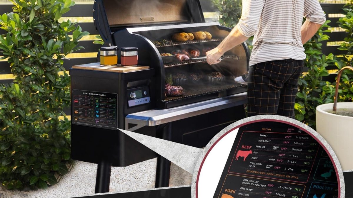 Levain & Co Meat Smoking Magnet for precise BBQ smoking and grilling.