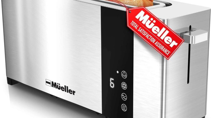 Mueller UltraToast 2-Slice Stainless Steel Toaster – Sleek, Versatile, Perfect Gift