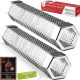 Premium 12-inch pellet smoker tubes producing 5-hour smoke for any grill or smoker