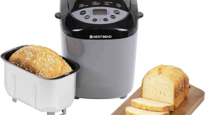 West Bend Hi-Rise 3-Lb Programmable Bread Maker – Gluten-Free And Custom Loaf Options