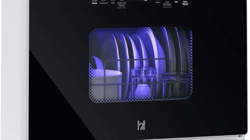 Revolutionize Your Tiny Kitchen: BLITZHOME Countertop Dishwasher Delivers Sparkling Results