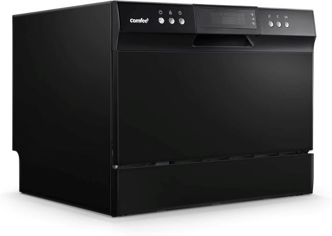 Compact and energy-efficient COMFEE’ dishwasher with multiple wash programs