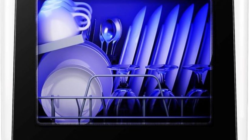 Compact Cleaning Power: EUHOMY Portable Countertop Dishwasher Review