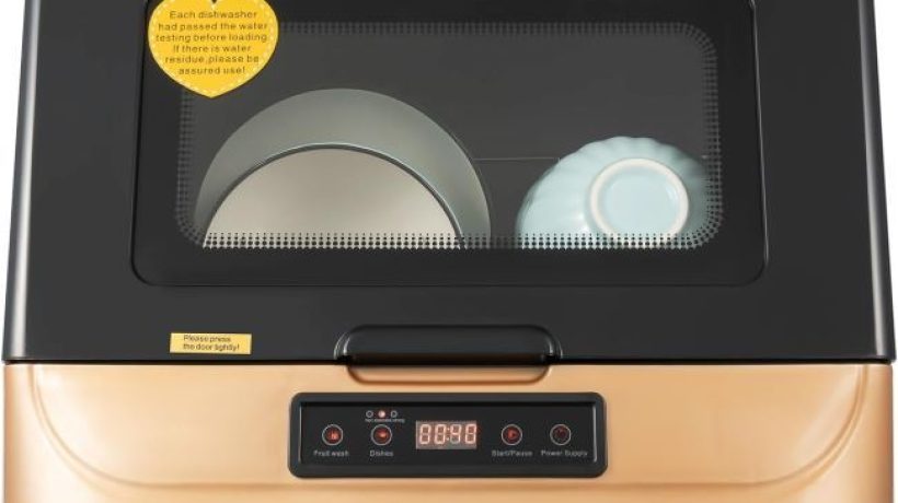 Fufiea Portable Countertop Dishwasher Review – Efficient, No-Install, 3-Cycle Cleaning