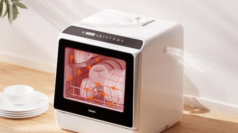 Compact Powerhouse: NOVETE Portable Countertop Dishwasher Review