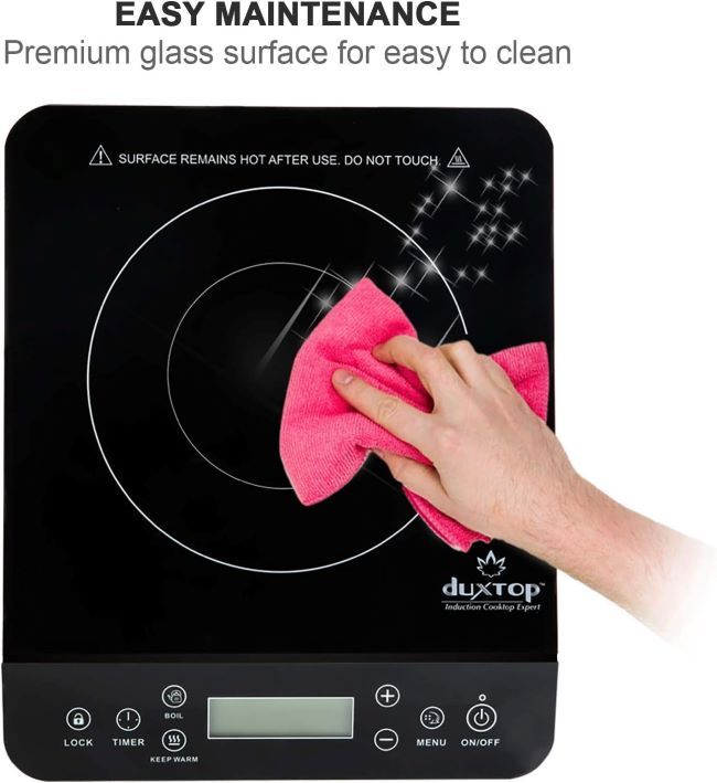 Compact Duxtop 9610LS countertop burner for fast, precise cooking