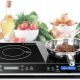 Duxtop 9620LS/BT-350DZ portable double induction cooktop with digital touch controls