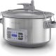 BLACK+DECKER 7-Quart Digital Slow Cooker with temperature probe and sous-vide feature