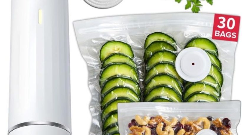 Chef Preserve Compact Vacuum Sealer Review: Portable Meal Saver with 30 Reusable Bags