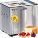 KOVIET 25-in-1 stainless steel bread maker with dual dispenser and multiple cooking settings.