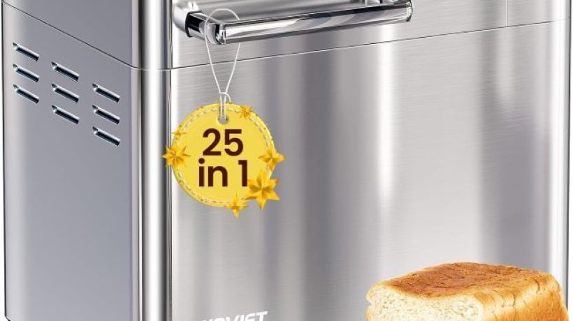KOVIET 25-in-1 Stainless Steel Bread Maker – Versatile And Convenient