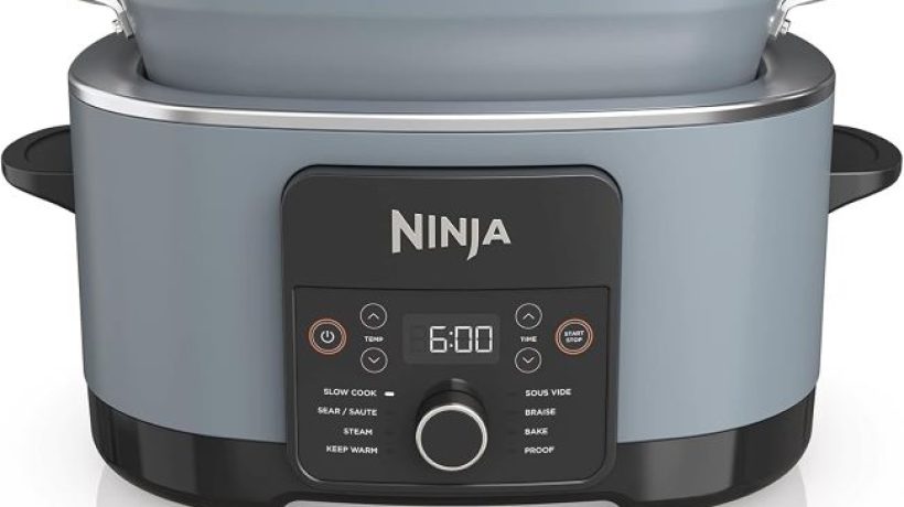 Versatile Ninja MC1001 Foodi Multi-Cooker Review: 8-in-1 Cooking Power in Sea Salt Gray