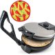 StarBlue 10-inch electric roti maker with non-stick surface and free roti warmer.