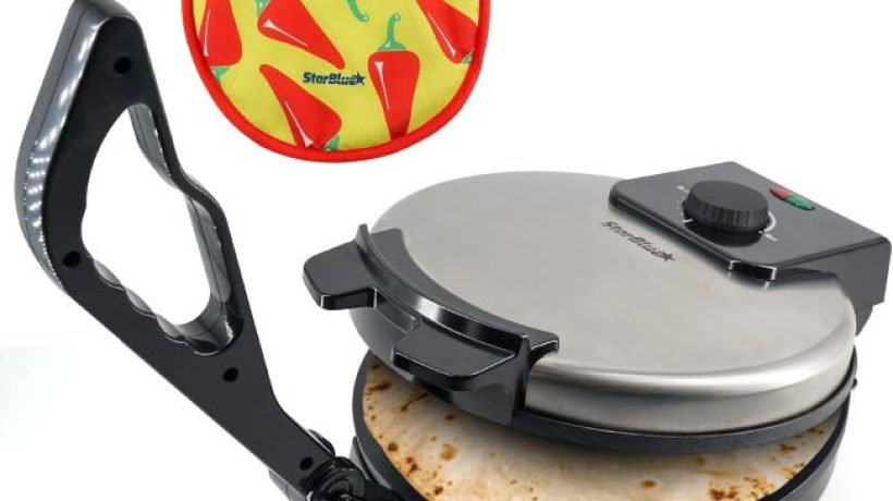 StarBlue 10-inch Roti Maker Review: Fast, Non-Stick, and Comes with Free Roti Warmer