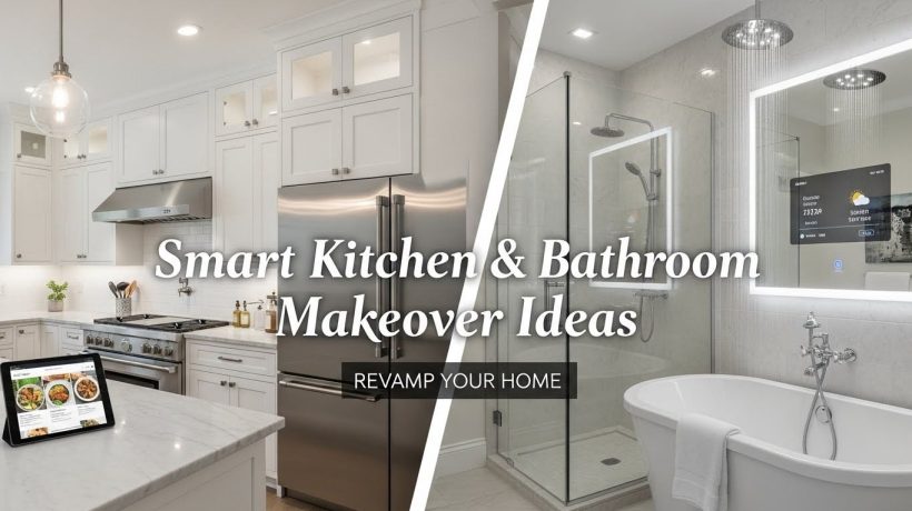 Smart Kitchen & Bathroom Makeover Ideas to Revamp Your Home