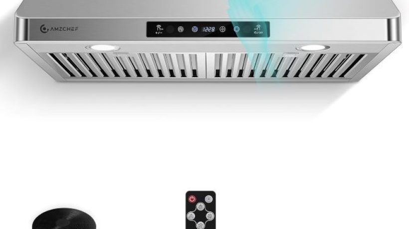 AMZCHEF 30” Kitchen Range Hood Review – Quiet, Powerful And Modern
