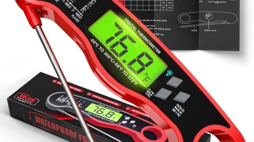 AWLKIM Meat Thermometer Review: Instant Read, Waterproof, and Perfect for Grilling