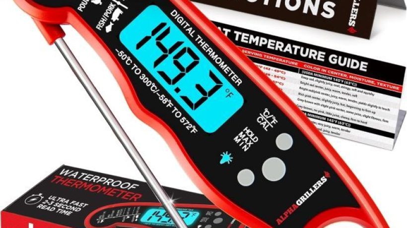 Alpha Grillers Digital Meat Thermometer Review – Best Instant Read Grill Gadget for Gifts