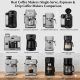 Best coffee makers comparison showing single-serve, espresso, and drip coffee machines for home brewing choices